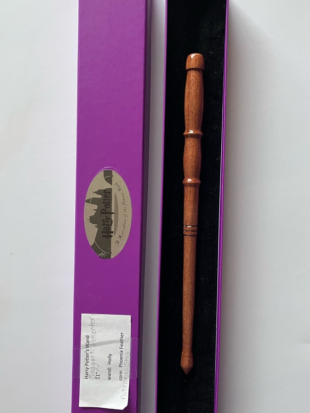 Harry Potter Wand with Purple Gift Box